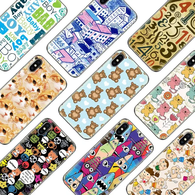 Soft Phone Case Cute Cartoon Series For ZTE Axon7/V8/A610/A612/V8 Lite/A602/A6/A530/ V8Q/ A2S Colorful Animal Painted TPU Cover |