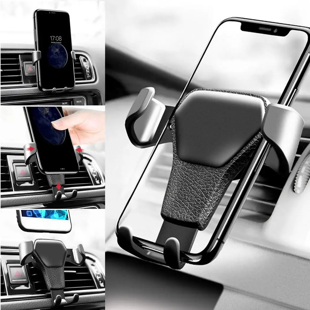 Автомобильный держатель для телефона с вентиляционным отверстием в любом месте