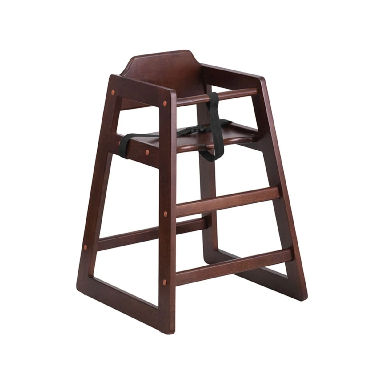Карма детка Стекируемые деревянный барный стул с Регулируемый ремень