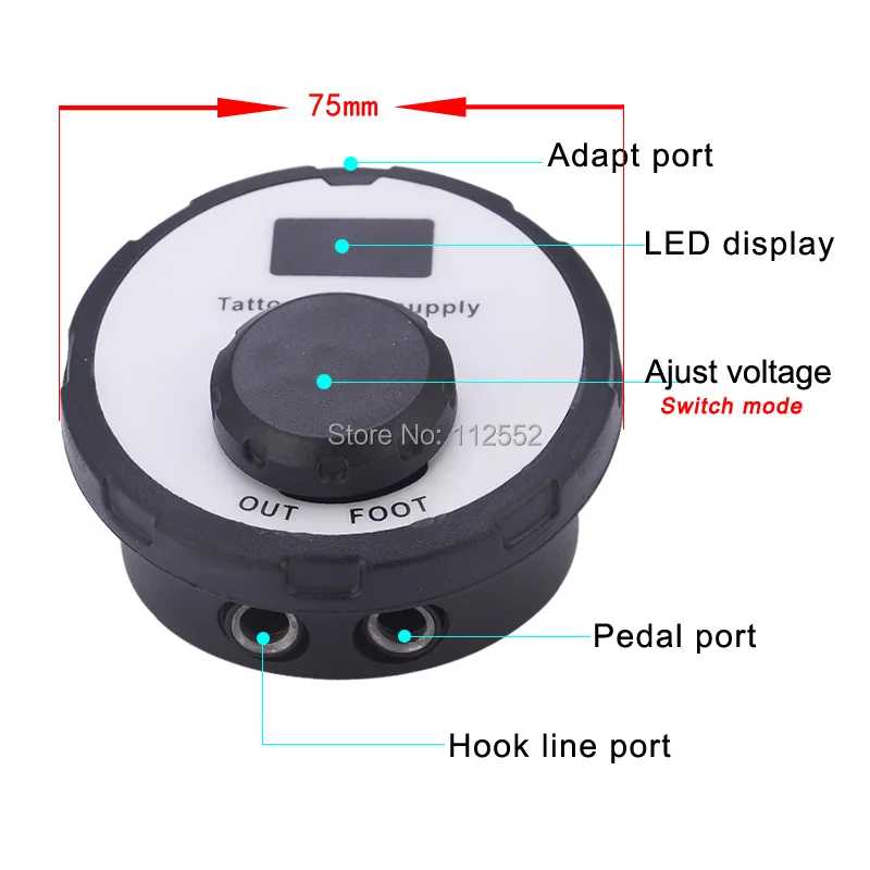 Новейшая Татуировка мощность двойной режим мини-питание для поставка машинок