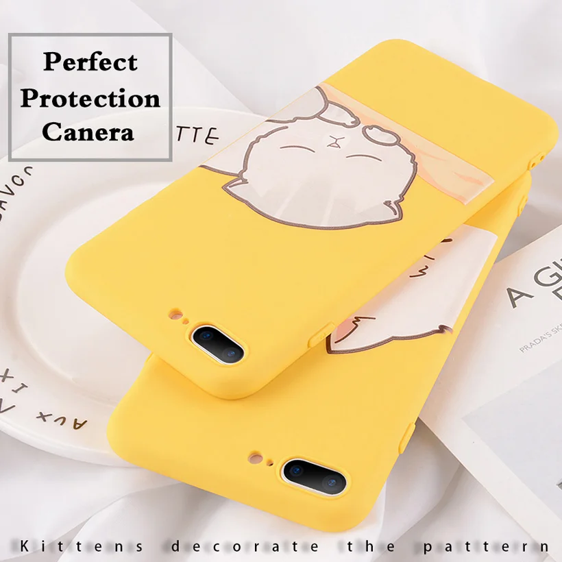 USLION Забавный мультфильм Жираф телефонные чехлы для iPhone XS MAX X 8 7 6 6S Plus 5 5S SE