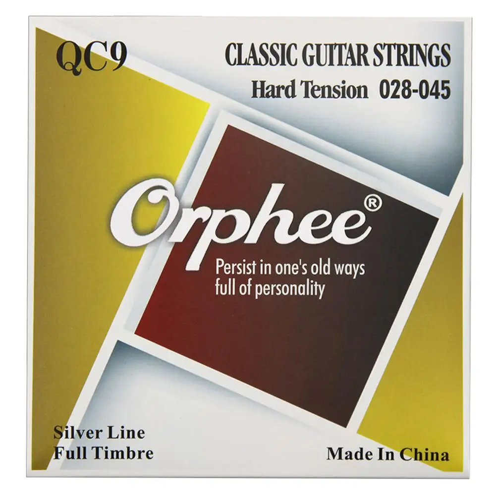 Orphee 6 шт./компл./комплект струн для классической гитары прозрачный нейлоновый