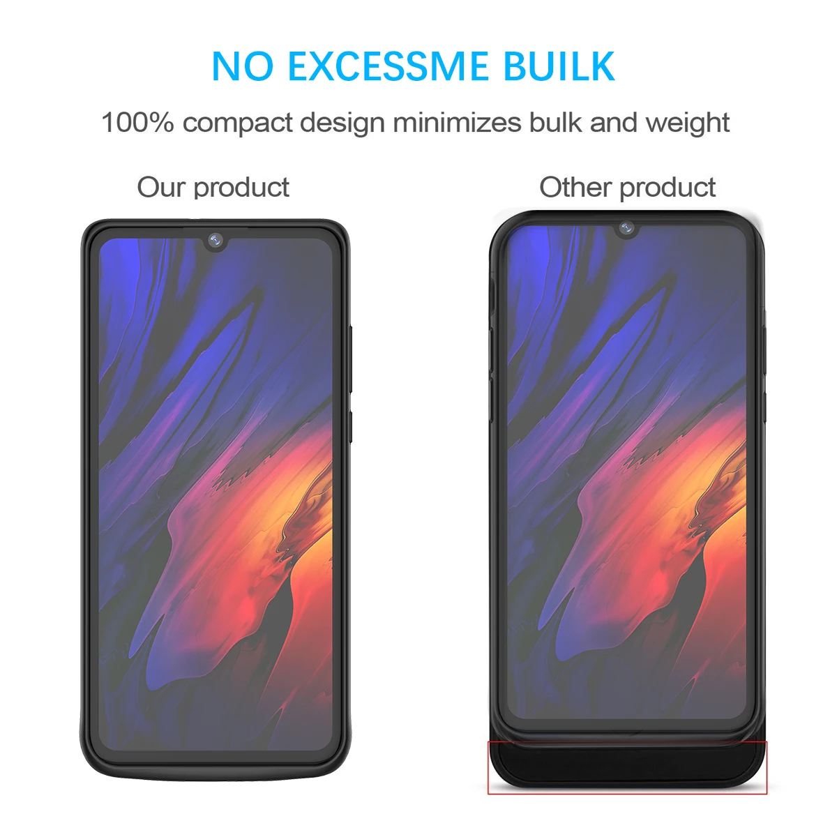 Аккумулятор 4700 мАч для huawei P30 Pro Чехол внешний резервный аккумулятор чехол
