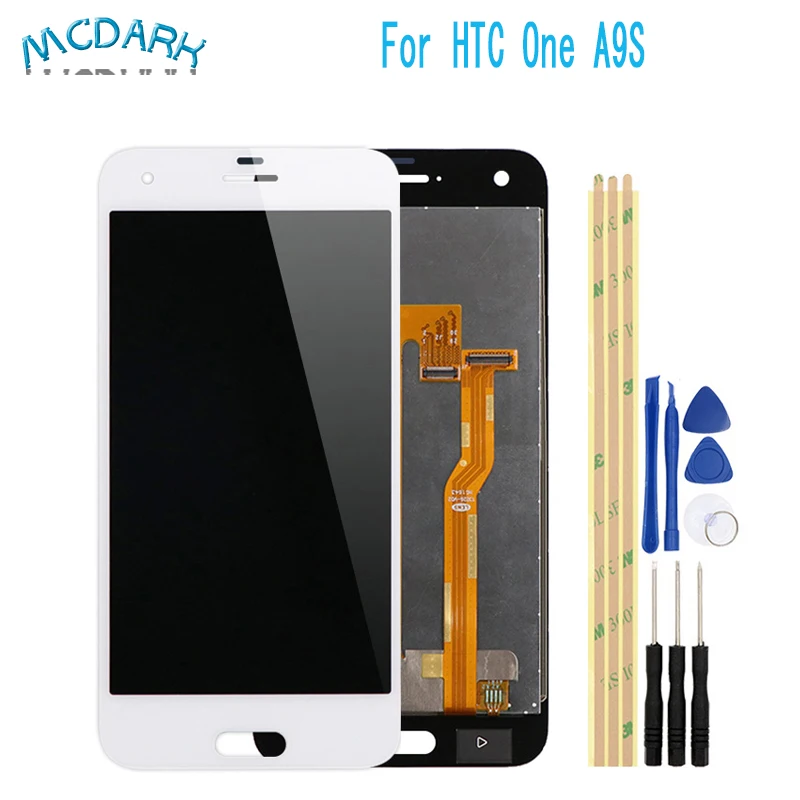 Mcdark для htc один A9S ЖК дисплей Дисплей + сенсорный экран планшета Ассамблея Замена