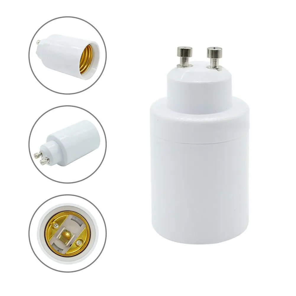 GU10 to E26/E27 Adapter Bayonet Base Edison Screw Bulb Socket Converter | Лампы и освещение