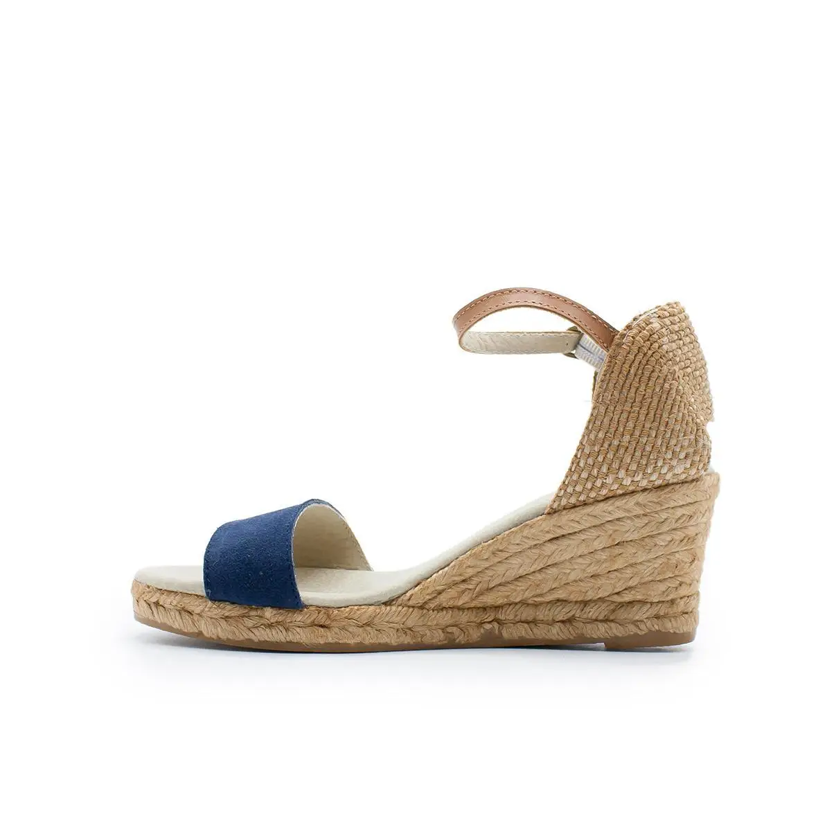 ZAPSHOP-WOMAN-SKIN-ESPARTOS DE CUNA-SANDAL CUNA Для женщин-темно-синий | Обувь