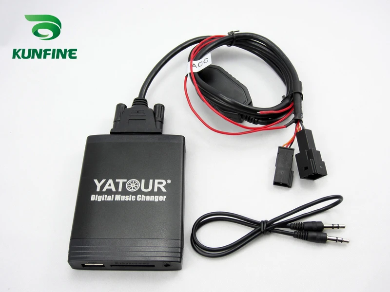 Автомобильный цифровой музыкальный адаптер USB SD Aux MP3 интерфейс автомобиля стерео