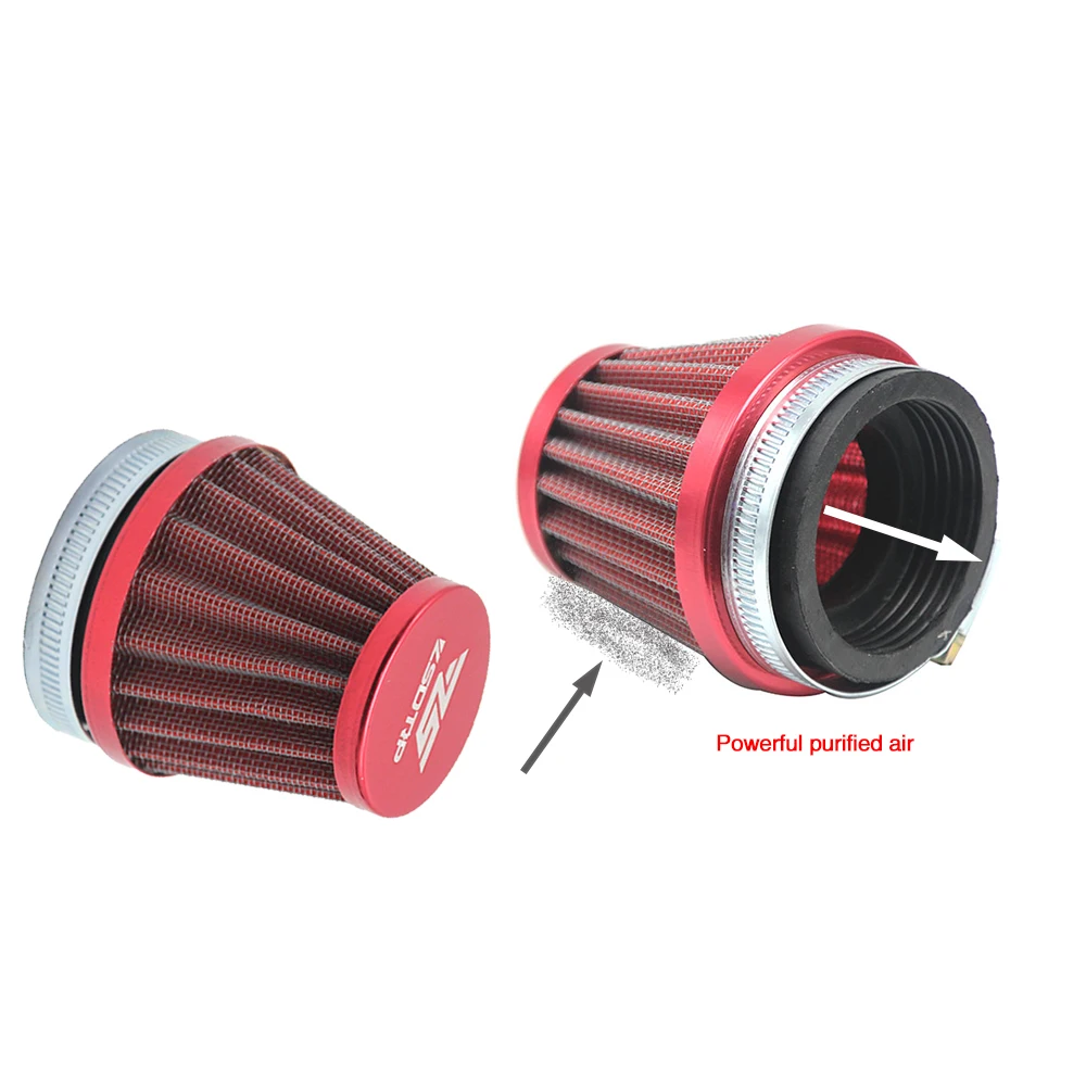 Воздушный фильтр для мотоциклетного карбюратора ZS Racing впускной головы гриба MIKUNI