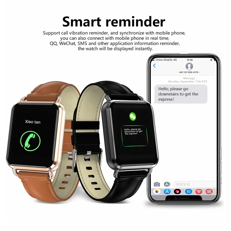 Newwear Q13 умные часы для мужчин ECG + PPG кровяное давление Пульс 1 3 'пользовательский
