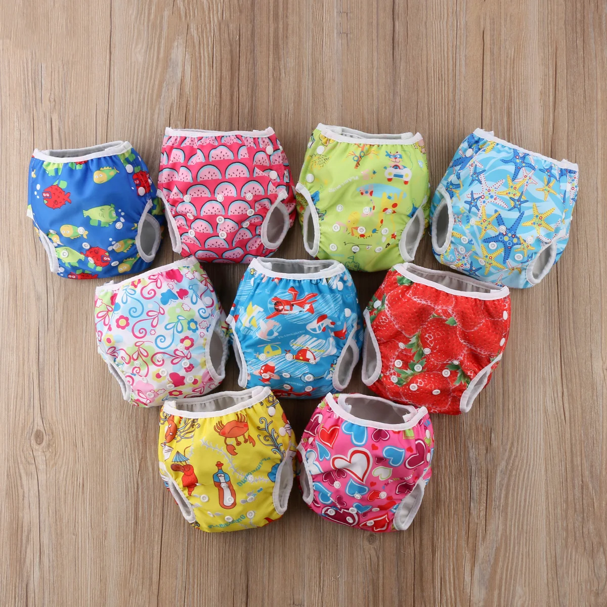 Новые брендовые летние шорты для плавания Pudcoco многоразовые регулируемые