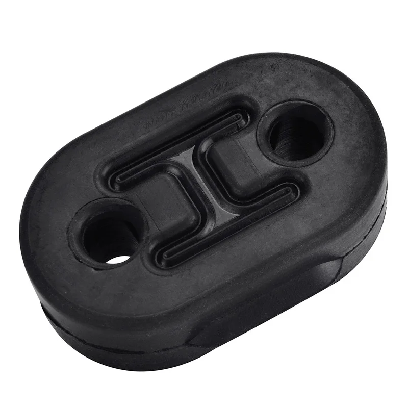 Универсальный черный Кронштейн для выхлопной трубы SPEEDWOW с 2 отверстиями 10 мм