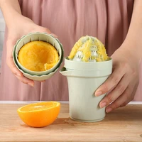 manual operation juicer household fruits small sized pressure orange organ convenient mini hand lemon fried juice cup juices