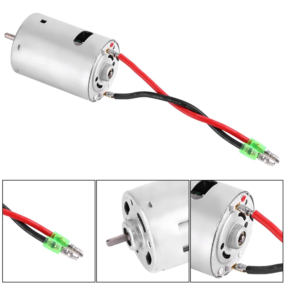 540 бессенсорная щетка мотор 0121 для FY Wltoys 12428 1/12 электрический RC автомобиль с