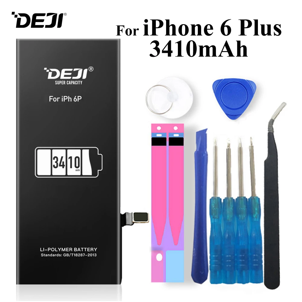 Аккумулятор Deji для iPhone 6 Plus P литий полимерные аккумуляторы емкостью 3410 мАч Apple