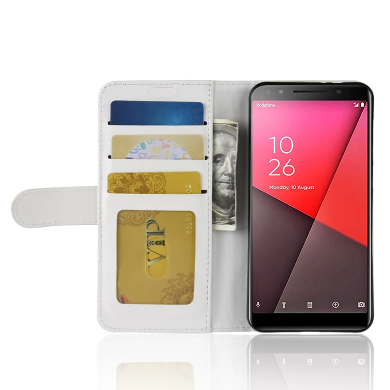 Ocolor для Vodafone Smart N9 Lite кожаный чехол флип PU Чехол держатель кредитной карты кошелек