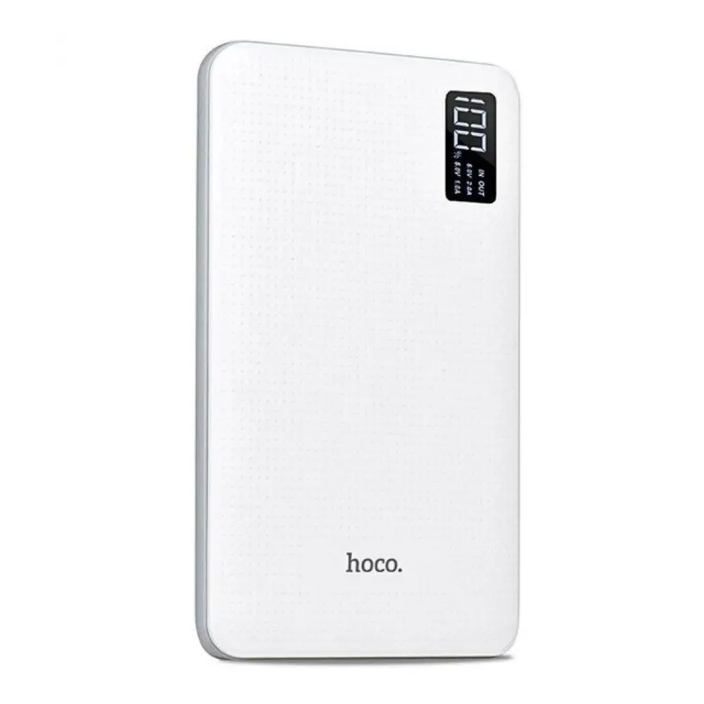 HOCO power Bank 30000 мАч 3USB портативная внешняя Мобильная батарея зарядное устройство