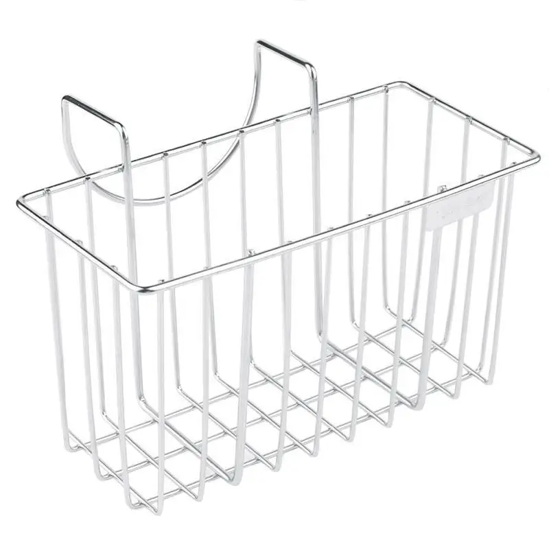 Adeeing Stainless Steel Kitchen Sponge Holder Sink Caddy Brush Towel Soap Drainer Rack For Basket | Дом и сад