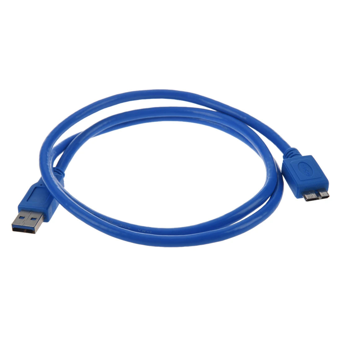 SuperSpeed USB 3 0 кабель Type A to B Micro M / фута синий|Поводки| |