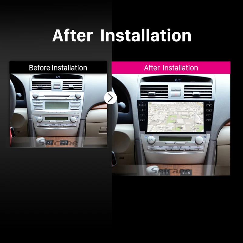 Seicane Android 8 1/8 0 для 2007 2008 2009 2010 2011 Toyota Camry автомобильный мультимедийный плеер