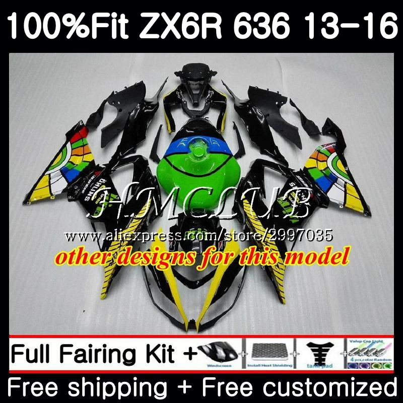 Инъекция для KAWASAKI NINJA ZX 636 6R Factory red 2013 2014 2015 52HC.18 2016 600CC ZX6R 13 14 15 16