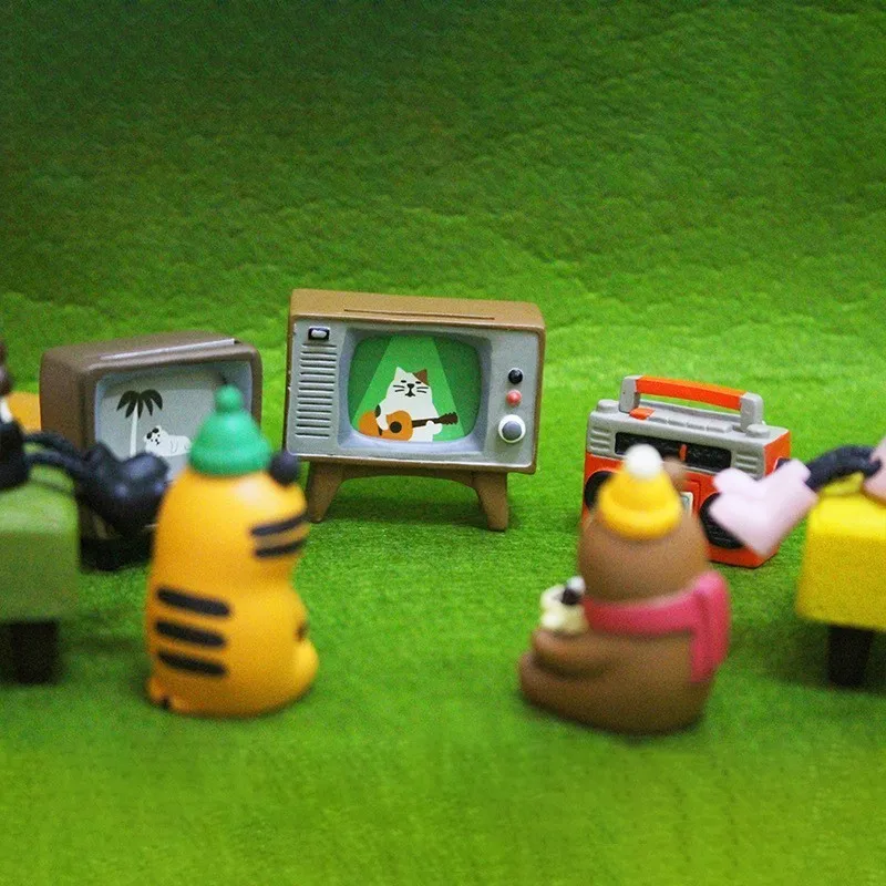 Милый телевизионный рекордер настольный автомобильный домашний интерьер