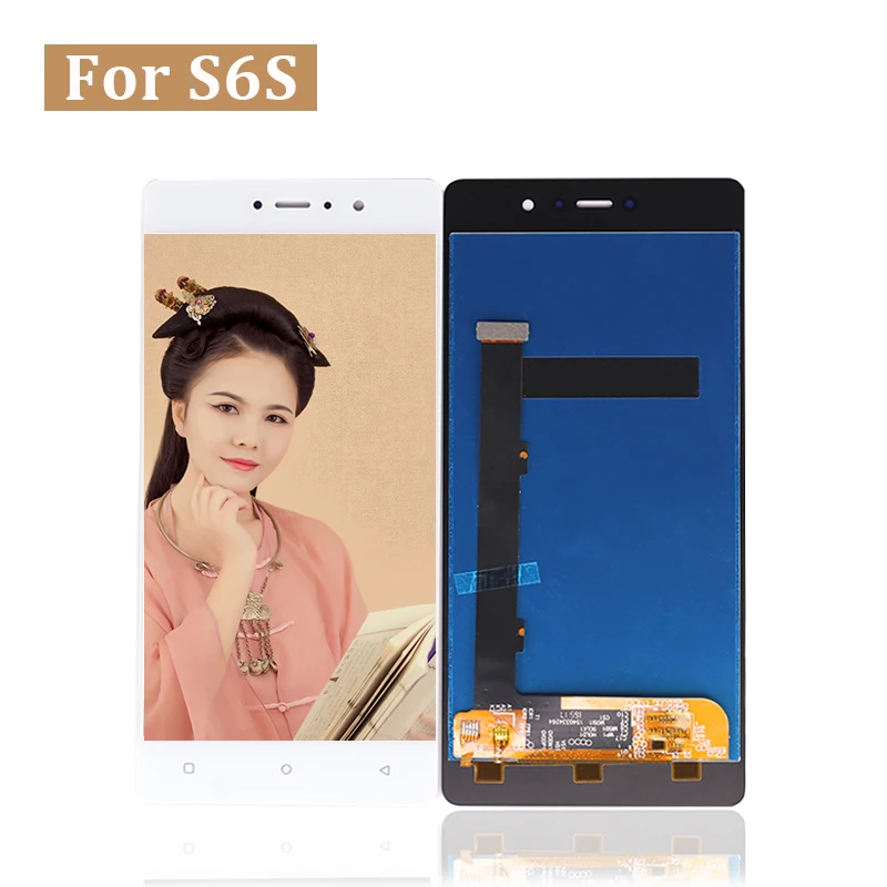 Для Gionee S6s ЖК дисплей кодирующий преобразователь сенсорного экрана в сборе для