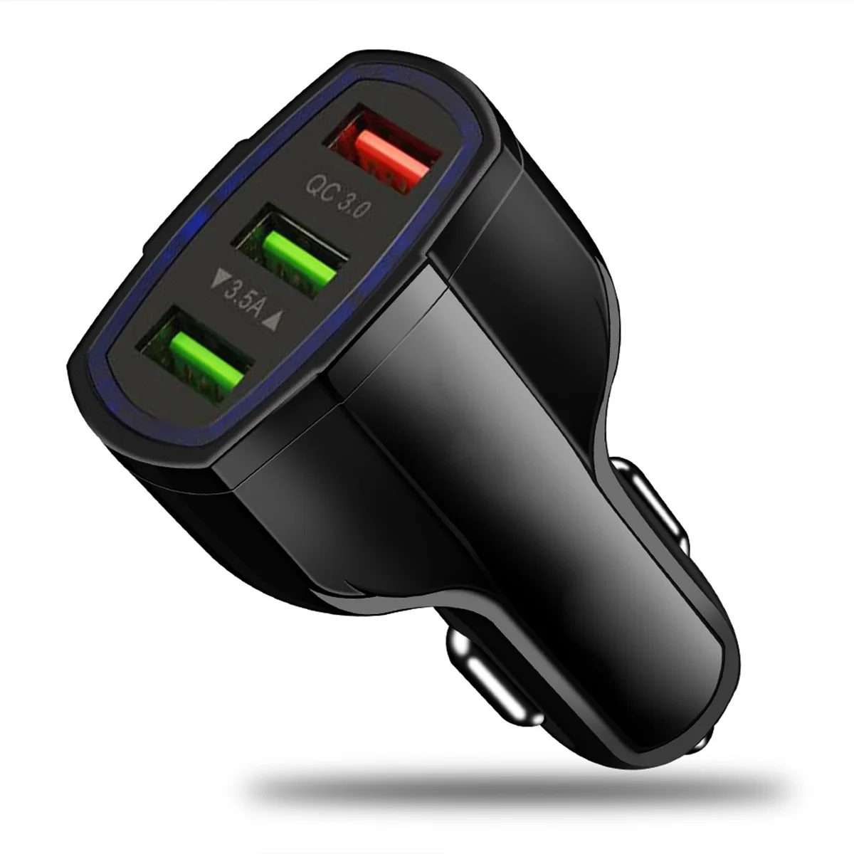 Автомобильное зарядное устройство SOONHUA с двумя USB портами 5 в 3 а QC3.0|Зарядные