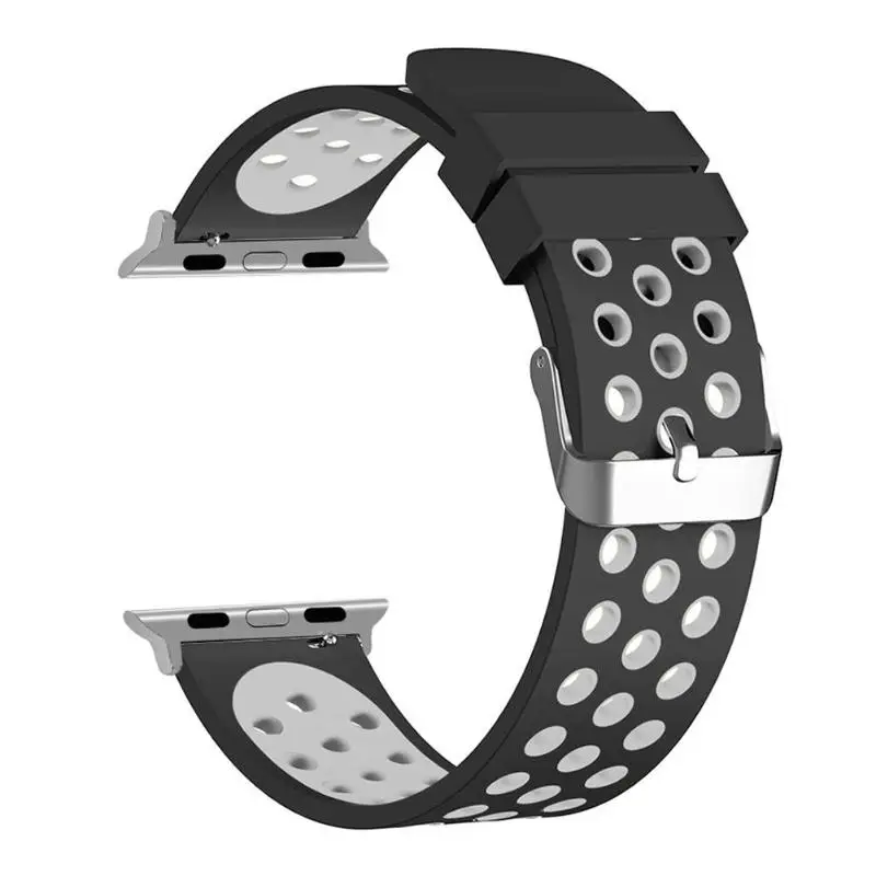 VODOOL Silicone Sport Loop Smart Watch Band Wrist Strap for iWatch Series 4 Bracelet Belt iwatch Breathable 44mm | Электроника