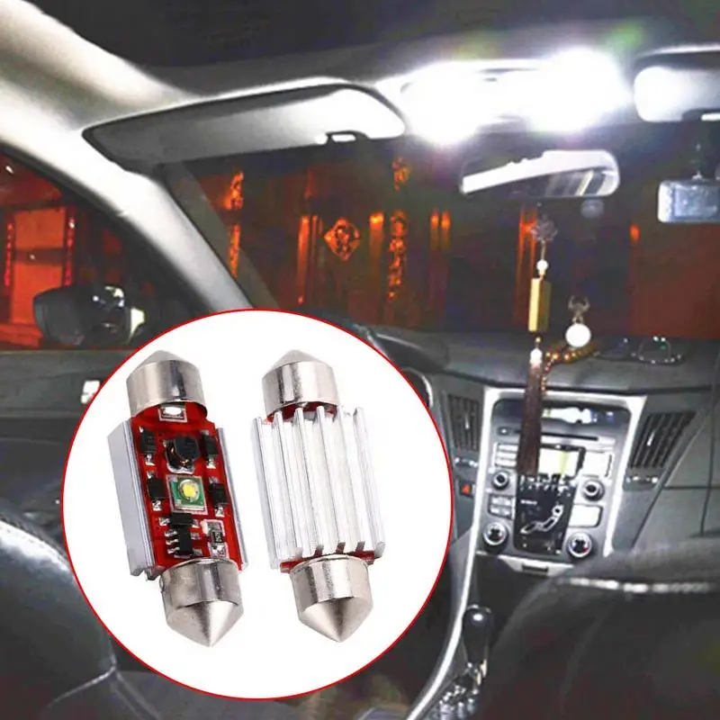 Автомобильный светильник на крышу автомобильный s 5W 1Smd белый для чтения интерьер