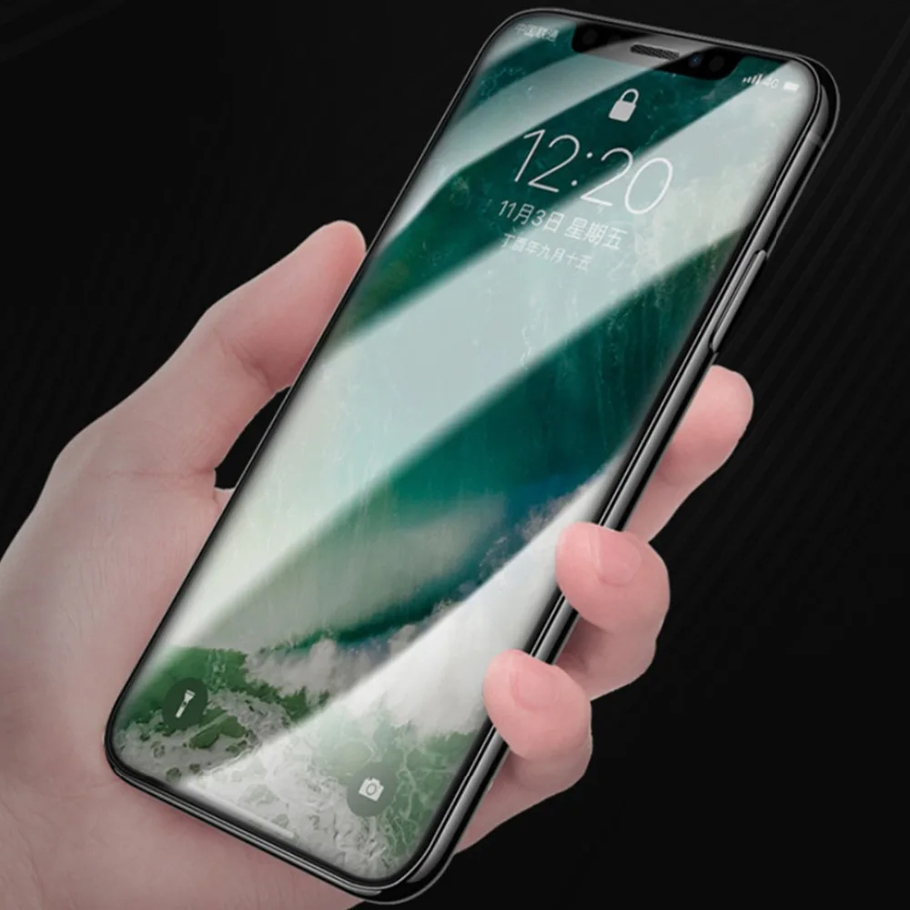 Гидрогелевая пленка для iPhone X XR XS Max 7 8 6 6S Plus 10 комплектов|Защитные стёкла и плёнки