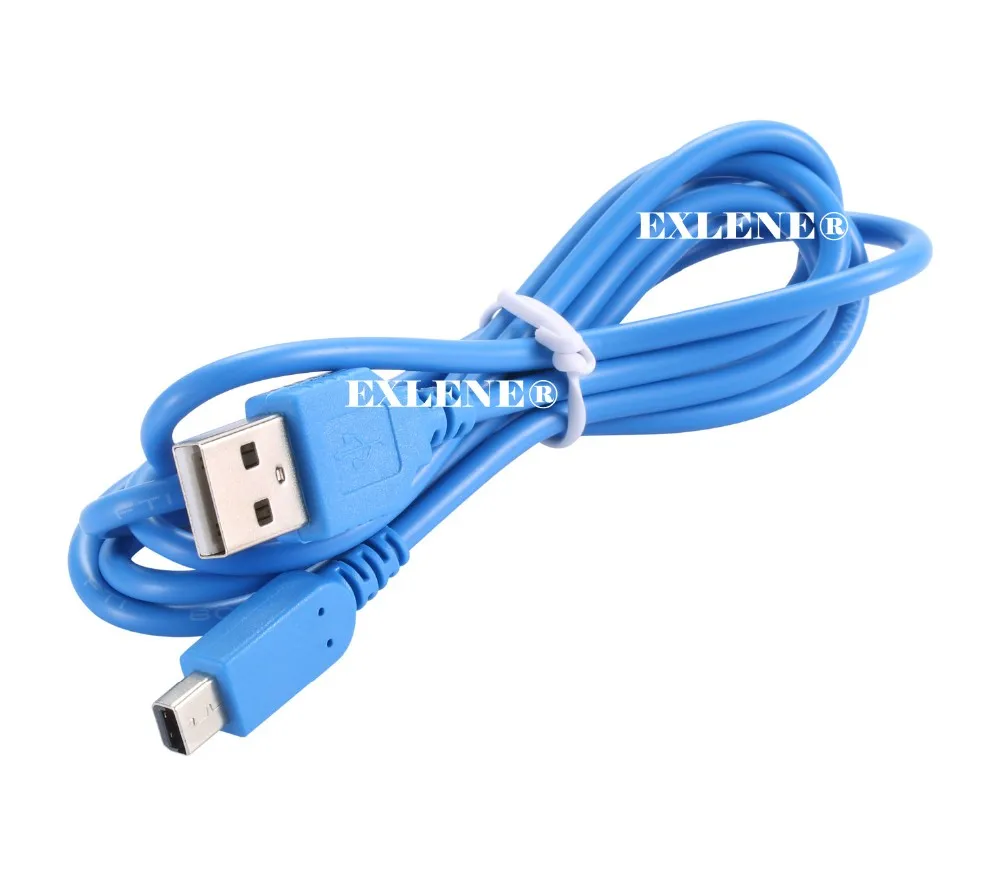 EXLENE синий мягкий силиконовый защитный чехол для консоли 2ds + 1 2 м usb-кабель