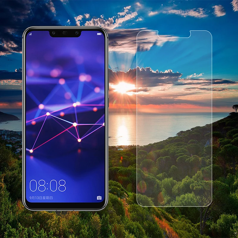 Закаленное стекло для Huawei Mate 20 Lite защита экрана на ультратонкое 2 5 D покрытие шт 6 4