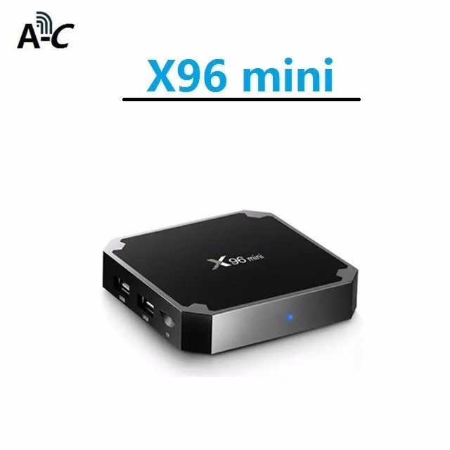10 шт. X96 Мини Android 7 1 Smart Tv Box Amlogic S905w четырехъядерный 1g 8g 2g 16g 30tps 2 4 ghz Wifi k