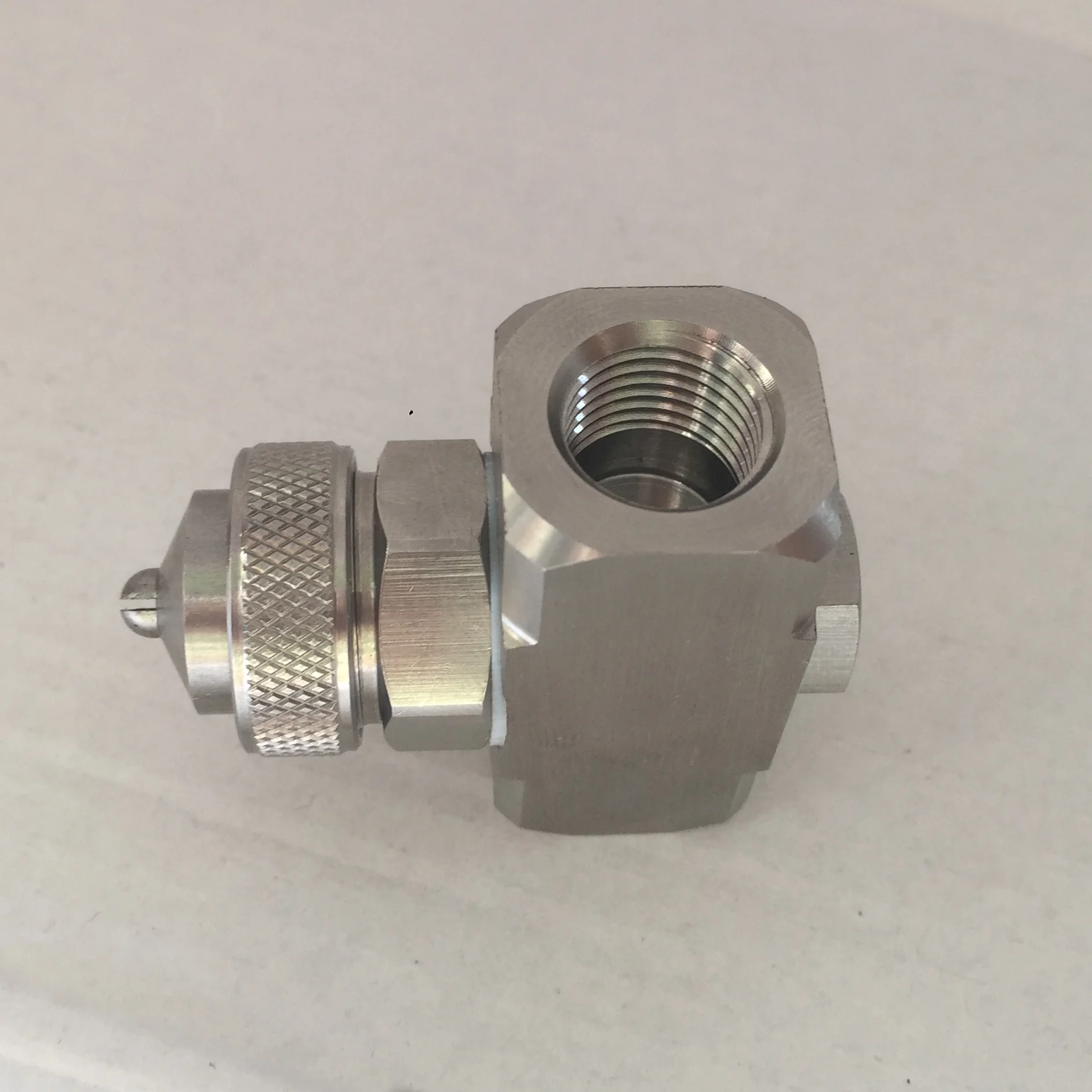 Бесплатная Доставка! 1/4 ''нерегулируемый расход ss304 распылитель воздуха 6