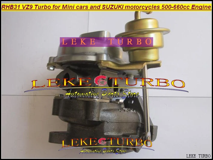 Турбокомпрессор RHB31 VZ9 для SUZUKI Jimny ALTO SWIFT SX4 LIANA Mini car Grand Vitara мотоциклы 500-660CC бензин