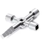 Ключ крестовой 5 в 1 для поездов, электрических шкафов, лифтов, квадратных треугольников