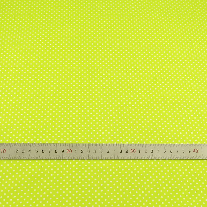 Small White Dot Patchwork Green Cotton Fabric Tecido Decoration Sewing Children Cloth Craft Bedding Curtain Fat Quarter Art Work | Дом и сад