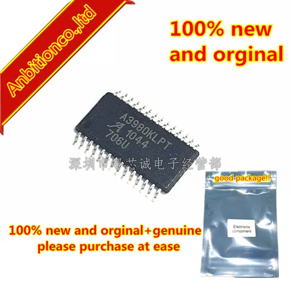 5 шт. 100% новый и оригинальный A3980KLPT A3980KLP TSSOP28 A3980 в наличии на складе|Комплекты