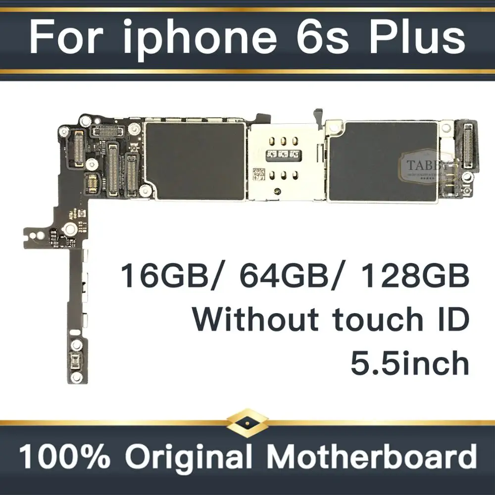 Материнская плата для iphone 6s Plus 16 ГБ/64 Гб/128 ГБ без Touch ID оригинальная