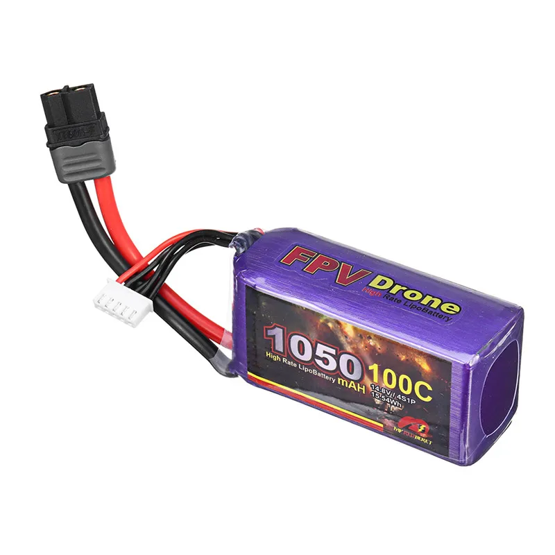 1/4 шт. мой красный берет 14 8 V 1050/1300/1800 мА/ч 100C 4S Lipo Батарея XT60 разъем для Eachine Tyro99