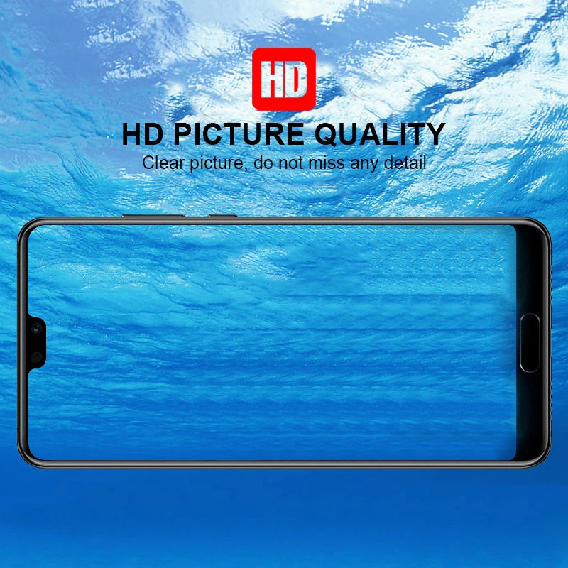 Закаленное 3d-стекло с полным покрытием для Huawei P20 Lite Защитная пленка экрана на Hawei
