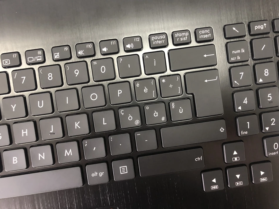 Арабская клавиатура для ноутбука itanlian Asus G750 G750JH G750JM G750JS G750JW G750JX G750JZ с подсветкой