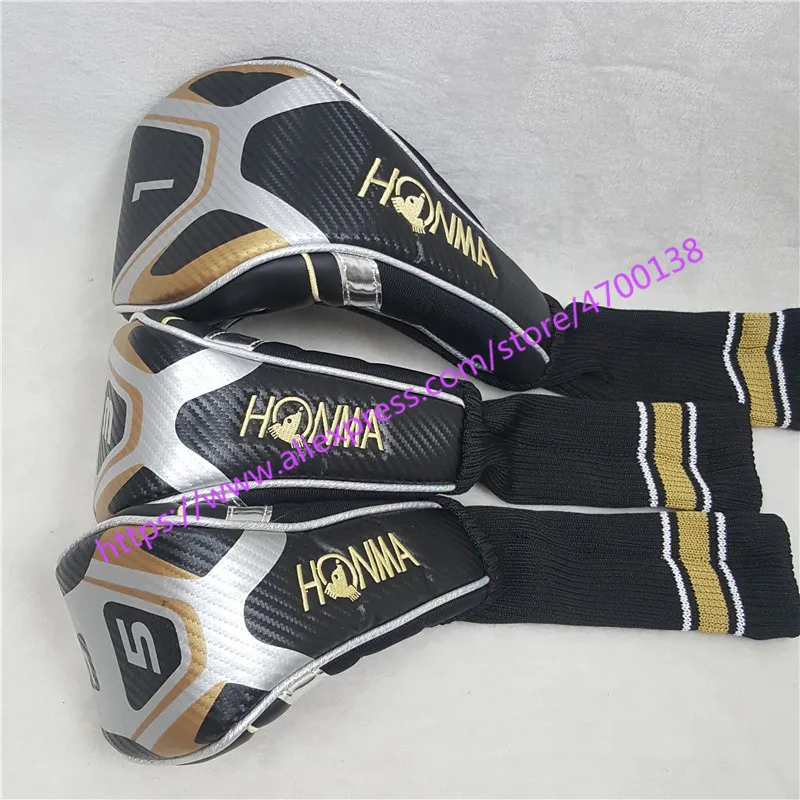 Новинка Honma чехлы на голову для гольф клуба водителей Fairway Woods #1 #3 #5 Утюги # 4 11AS