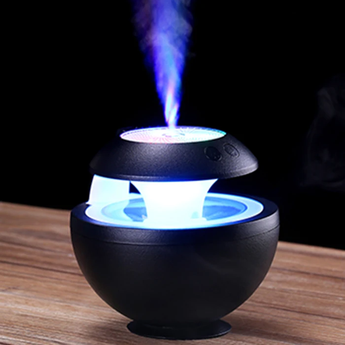 Hot sale Cool Mist Humidifier 7 LED Color Lighting Modes Projector 500ml Air Desktop Aroma Diffuser Ultrasonic | Бытовая техника