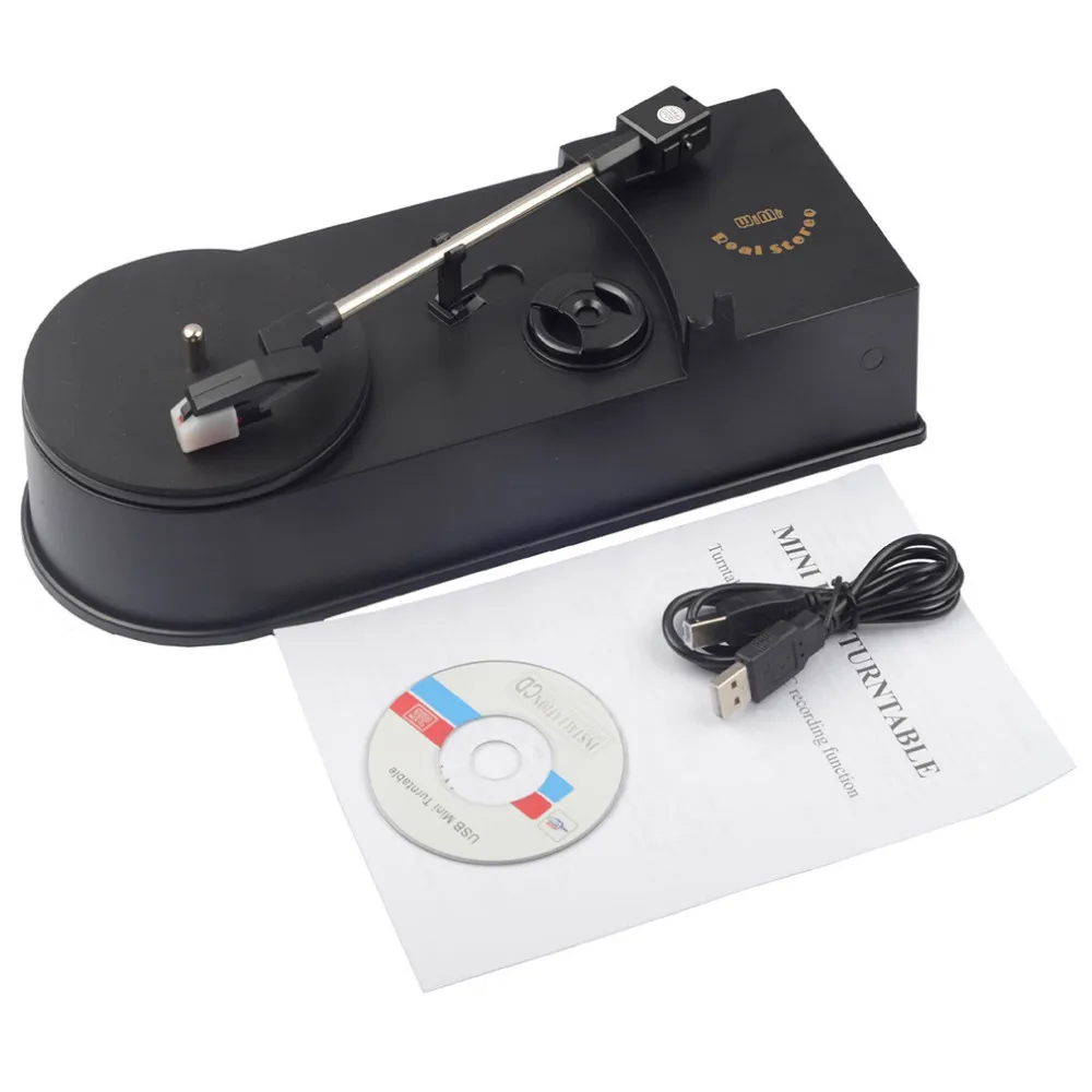 Портативный мини Usb 2 0 проигрыватель долгоиграющая запись аудио плеер Mp3 Cd плееры