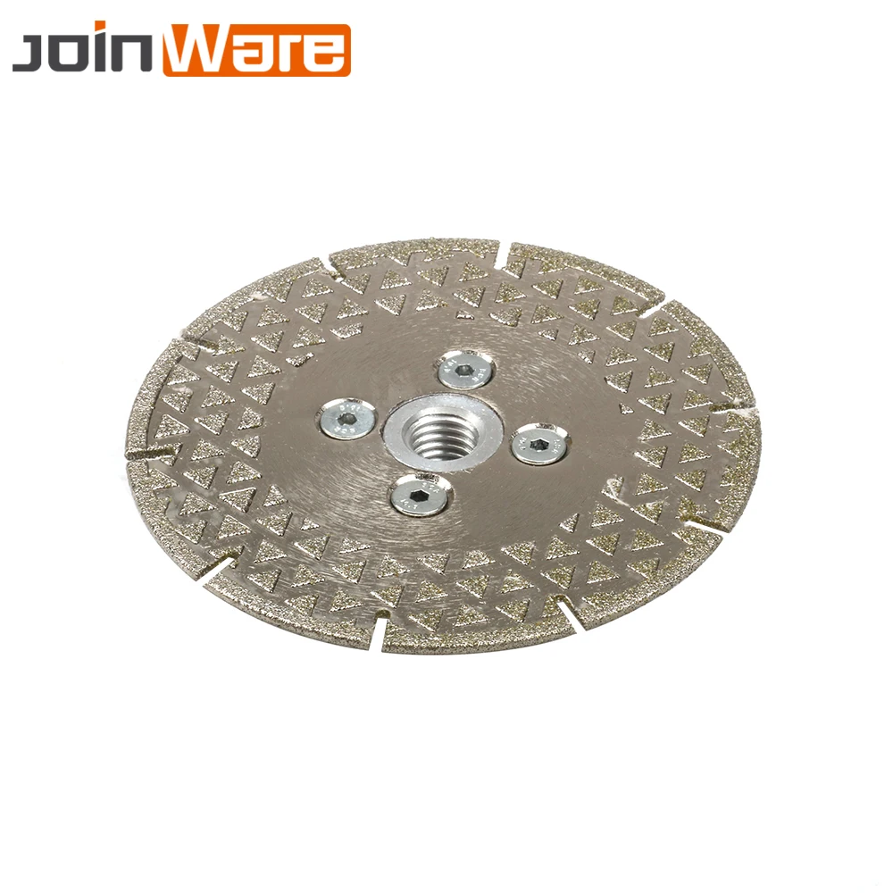 4 5 дюйма Гальваническое бриллиантовое рандомное двустороннее покрытие M14 фланец