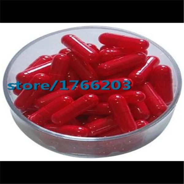 

10000pcs/lot 1# red Empty Gelatin Capsule Shells, DIY Good Quality Medical Powder Packing Bottle, DIY Hollow Mask Capsules