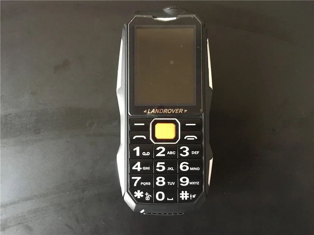 Land Rover S9 2 4 &quotpower Bank телефон 3800 мАч противоударный громкий динамик Фонарик Bluetooth камера MP3 FM сотовый