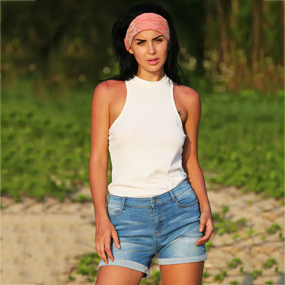 Spring Women Vest Sexy Top Sleeveless Knitted Simple Jewel Collar Knit Female Blouse Pullover Pull Femme Camis On Sale |