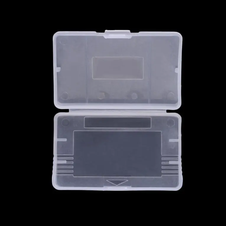OSTENT 10 x прозрачная пластиковая игровая карта картридж чехол для Nintendo Gameboy Advance Micro